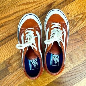 Burnt orange vans ultra Cush